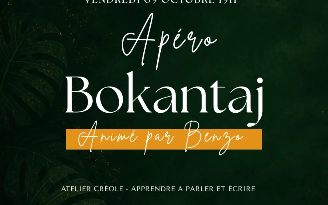 Apéro Bokantaj – vendredi 9 octobre 2026